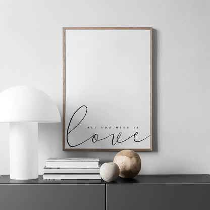 All You Need is Love