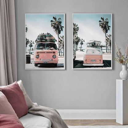 Rear Tropical Bus
