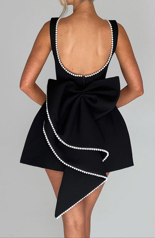 Chloe Mini Dress - Black