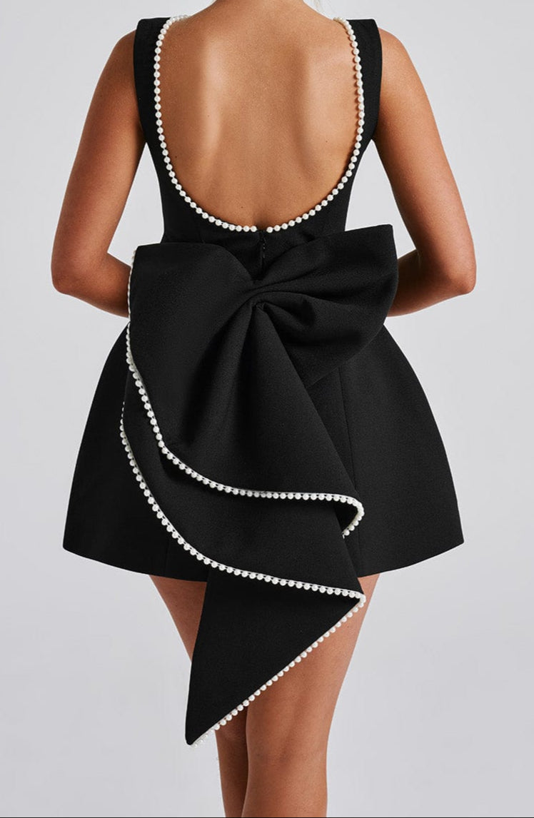 Alicia Mini Dress - Black