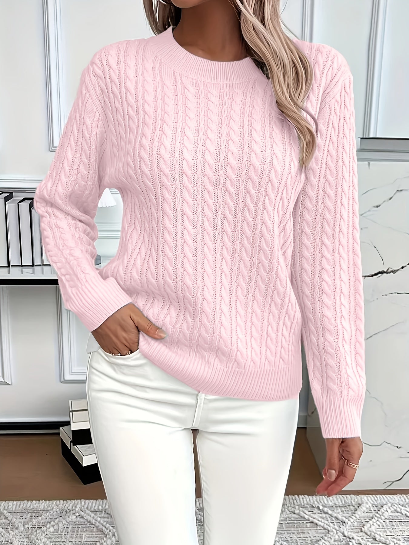 Florence | Cable Knit Jumper