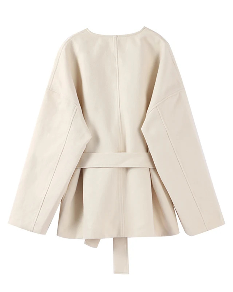 Elegant Tweed Casual Jacket