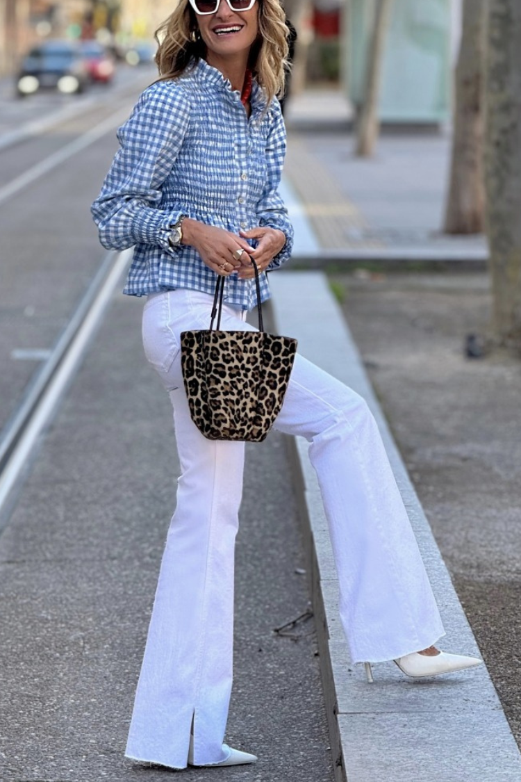 Honeycomb Blouse Nora