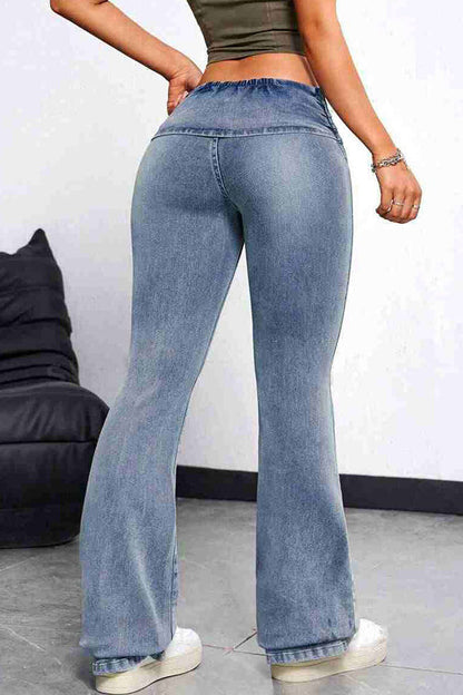 Sexy Body Shaping Flare Jeans