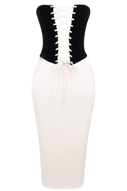 Celeste Lace-up Corset Set
