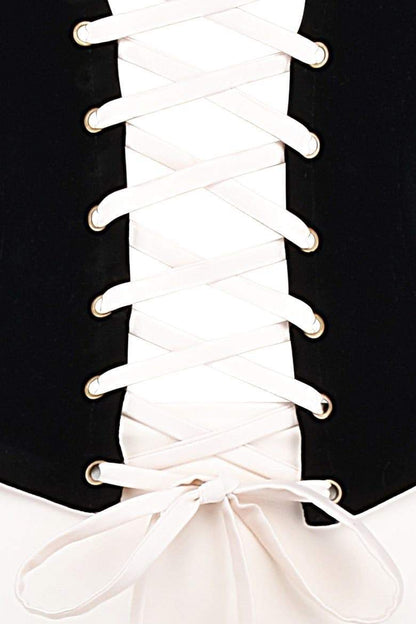 Celeste Lace-up Corset Set