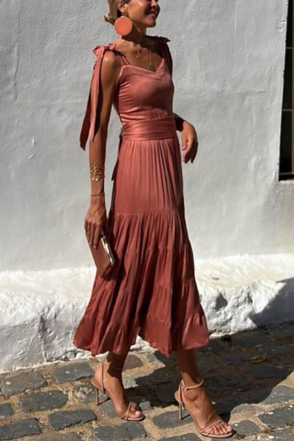 Rocio Tiles Midi Dress