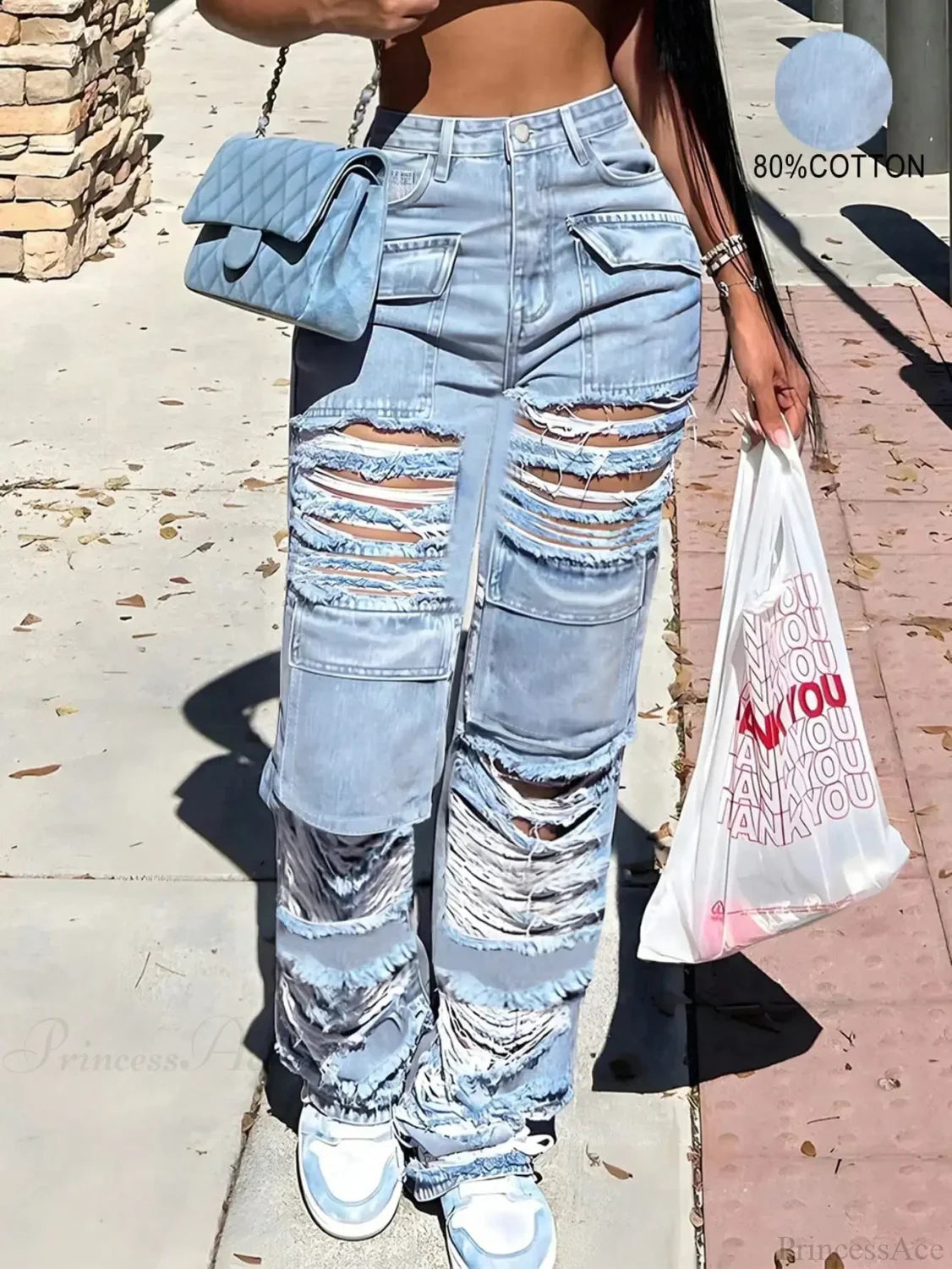 Cleansed Medieval Flap Pocket Trouser