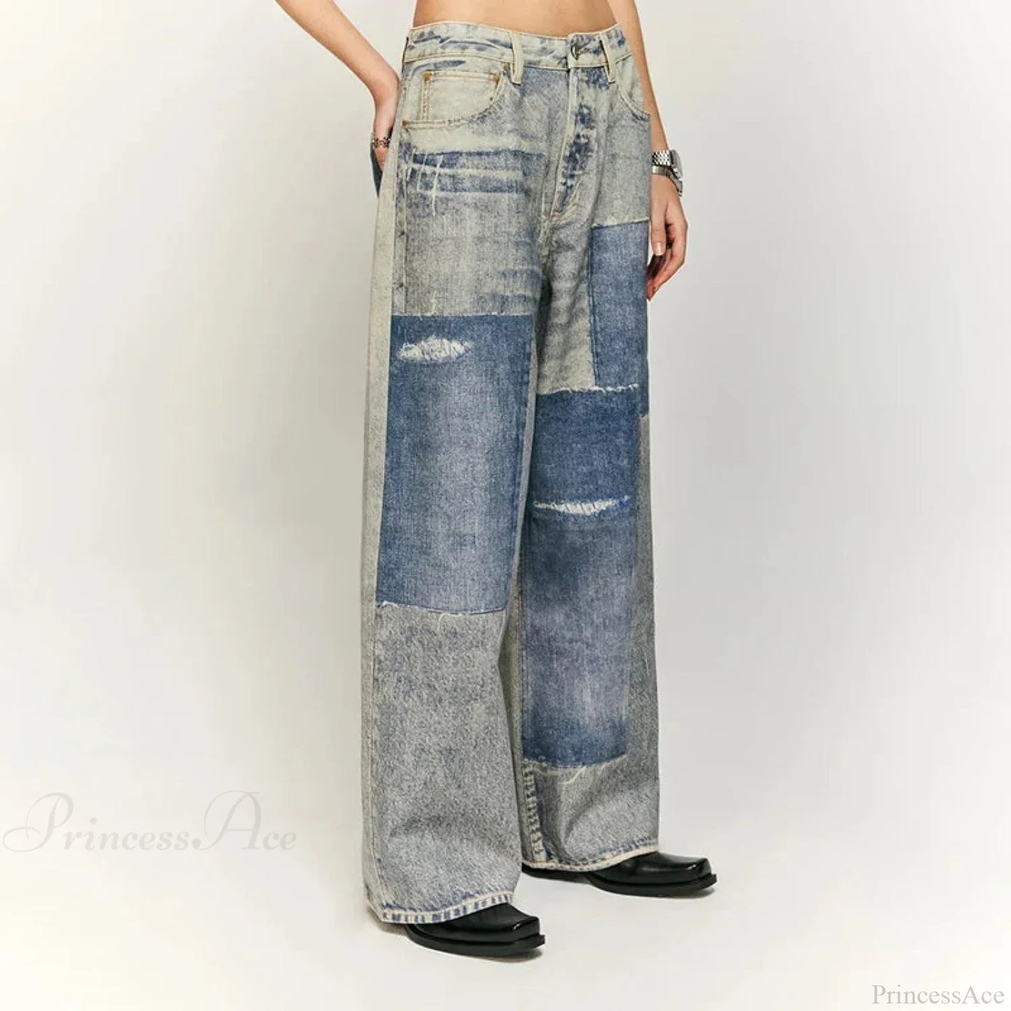 Cleansed Medieval Printed Urban Pant