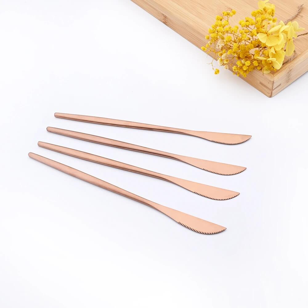 Modern Rose Flatware Set