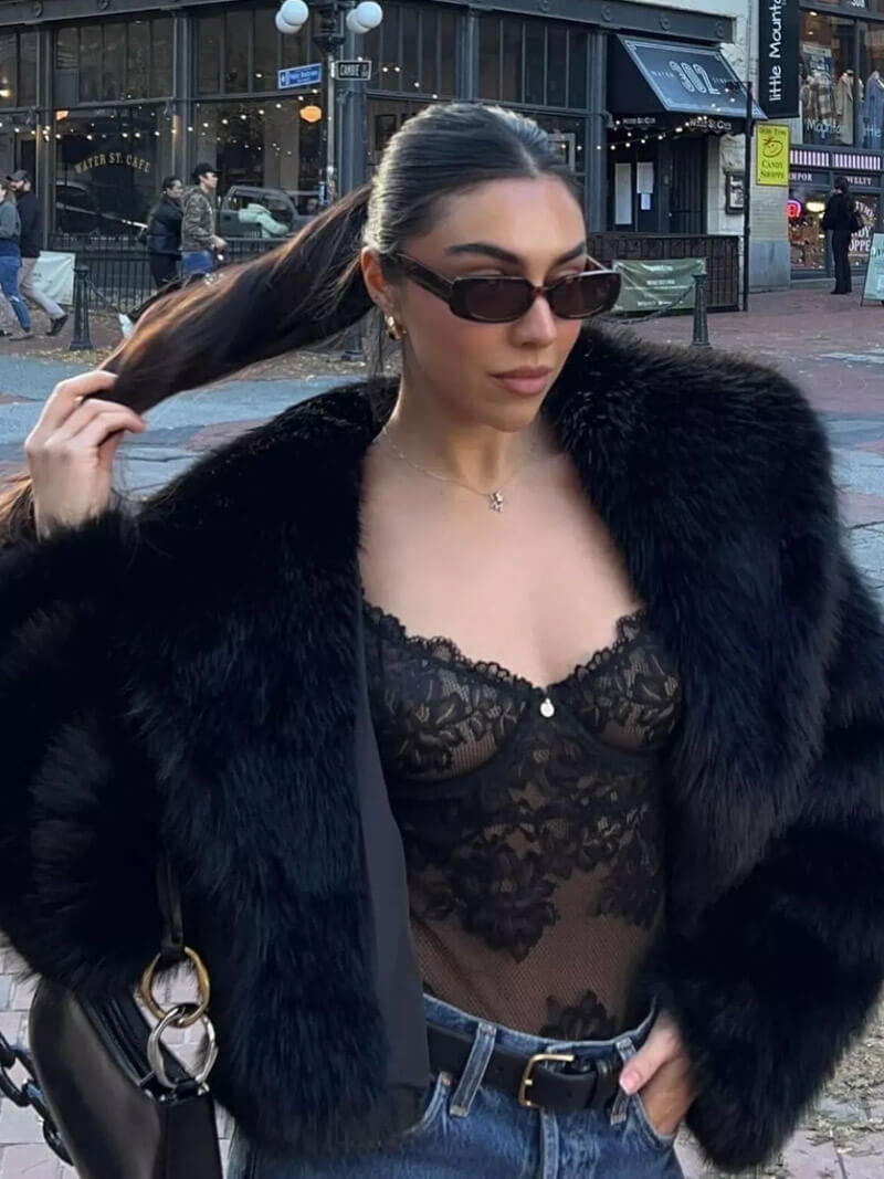 Cozy Oversized Faux Fur Coat