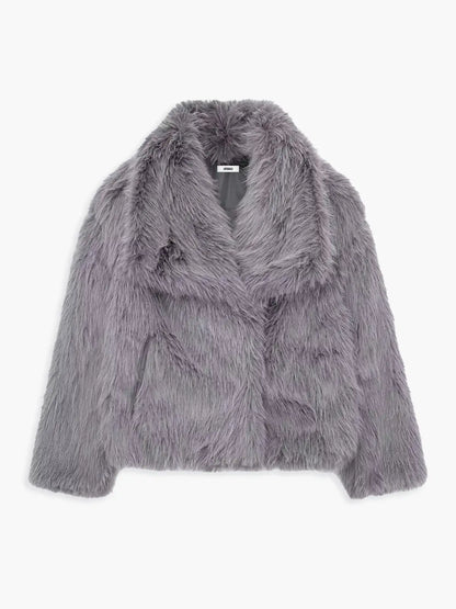 Cozy Oversized Faux Fur Coat