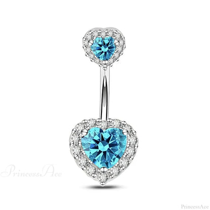 Crystal Dangle Gothic Belly Ring