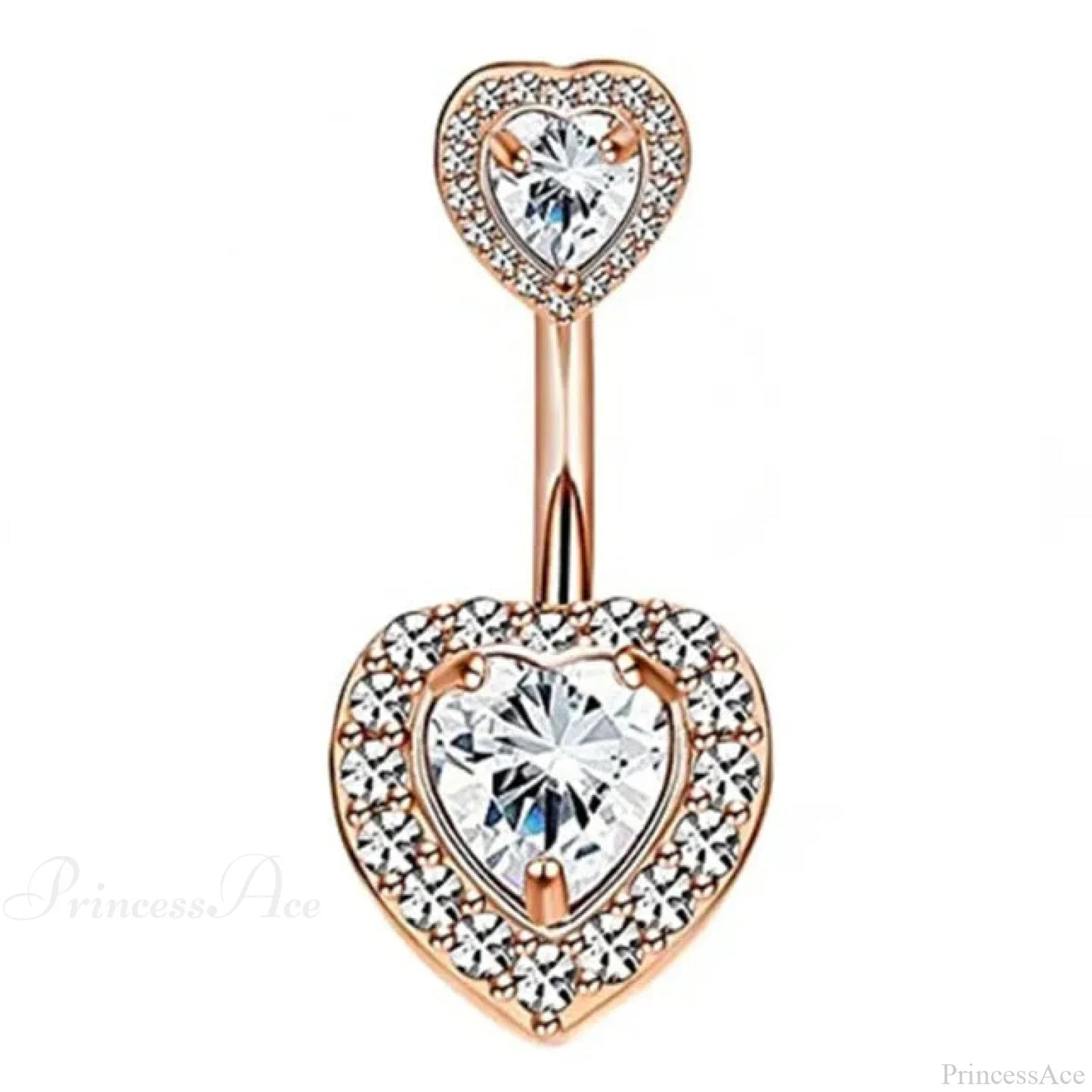Crystal Dangle Gothic Belly Ring