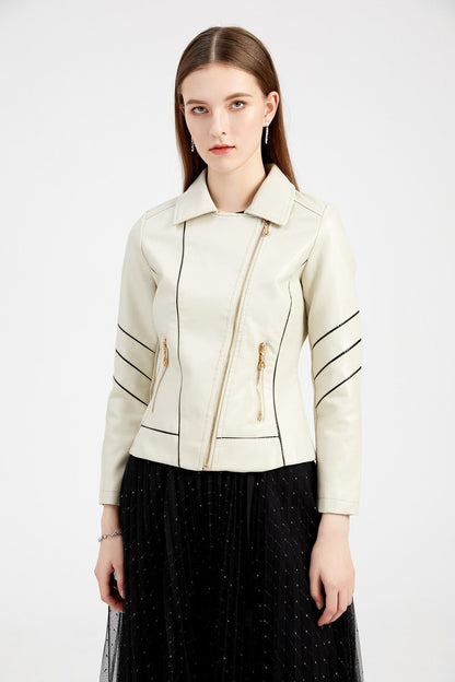 Lightweight PU Moto Jacket