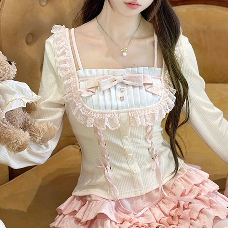 Pastel Princess Cake Skirt Set