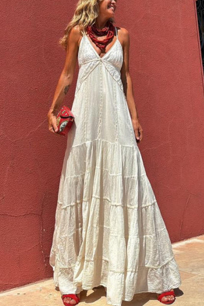 Sicily White Resort Dress