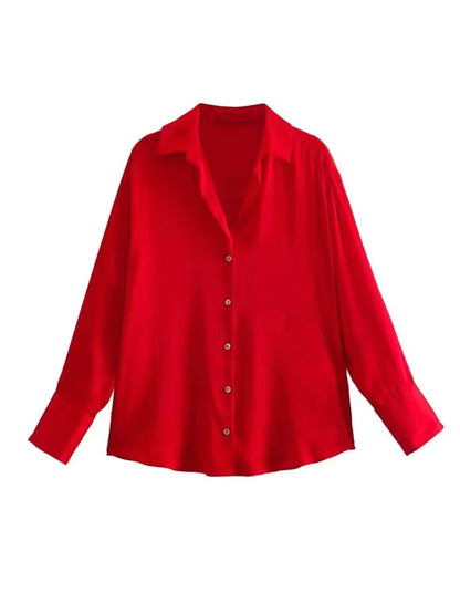Satin Shirt Plain