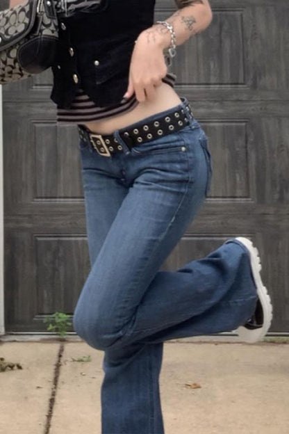 Elegant Women’s Flared Jean