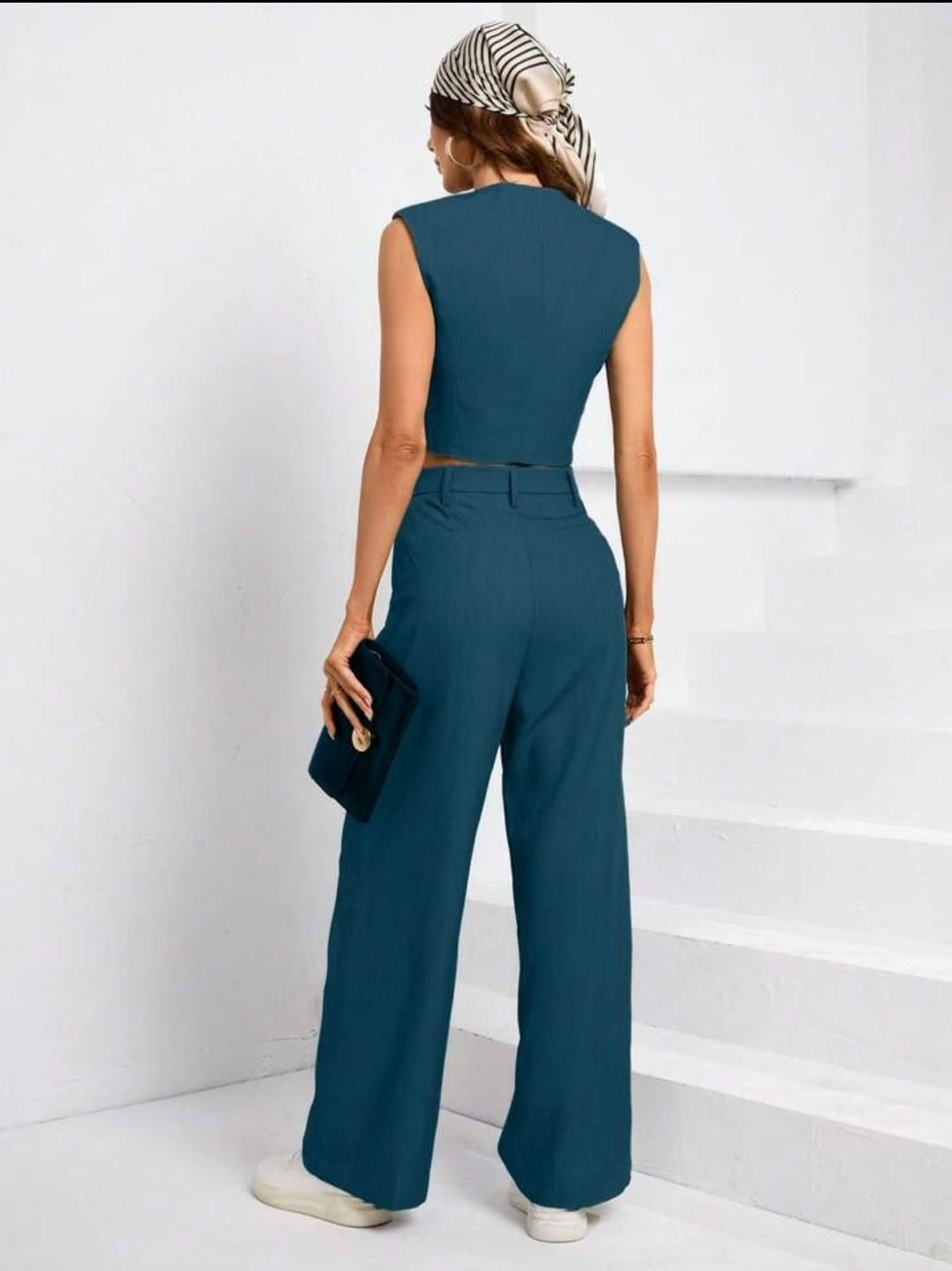 Waist Coat Vest & Pants Coord Set