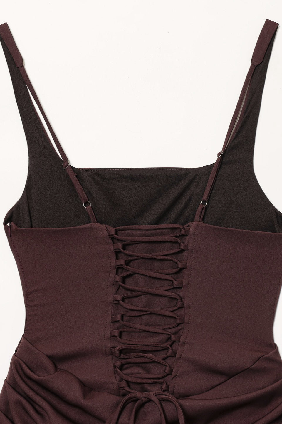 Strapless Strap Mini Tie Sexy Bodycon Mini Dress