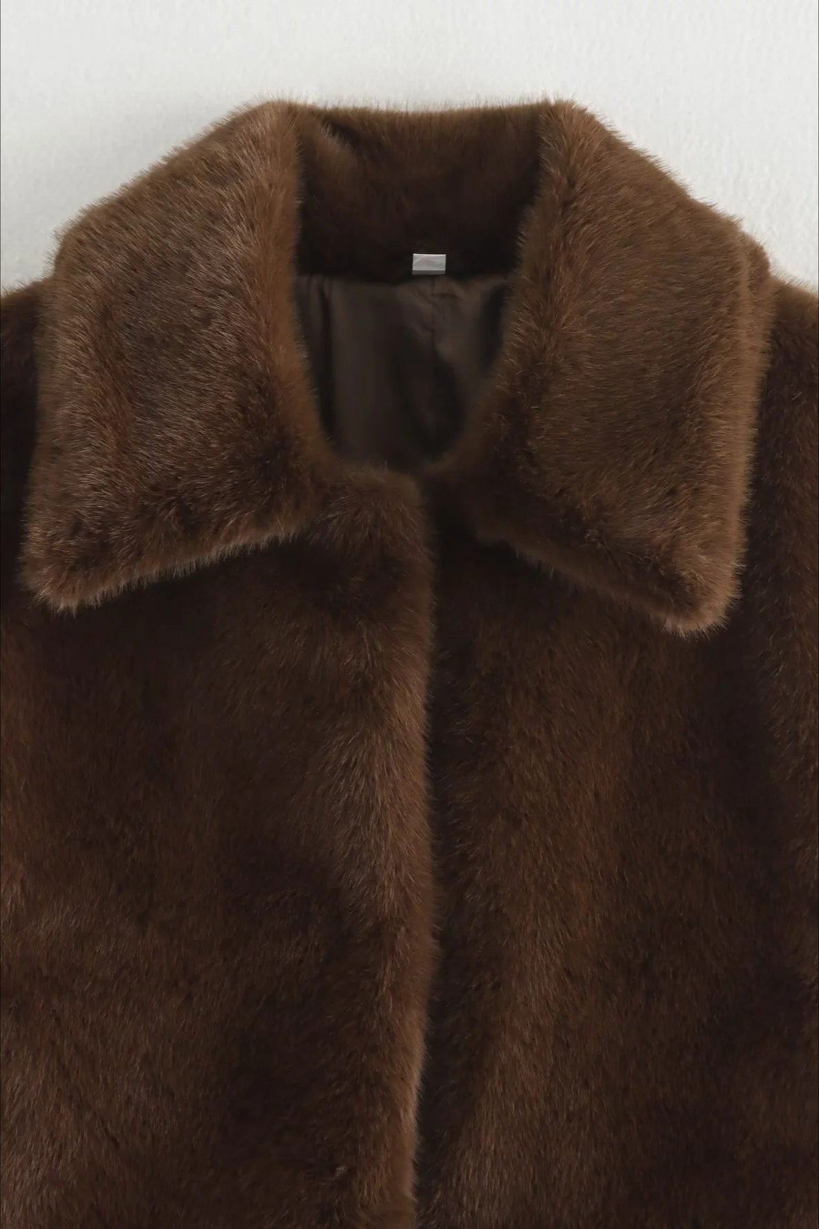 High Street Faux Fur Collar Coat