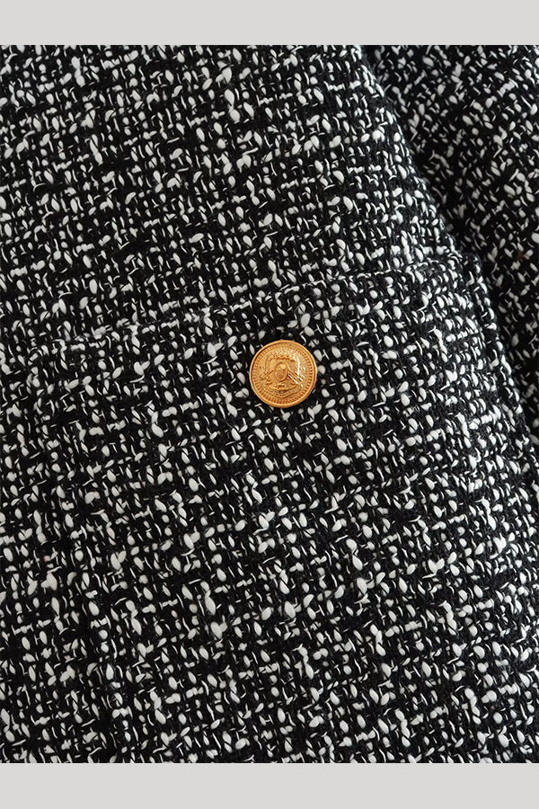 Solid Color Textured Casual Style Top Jacket