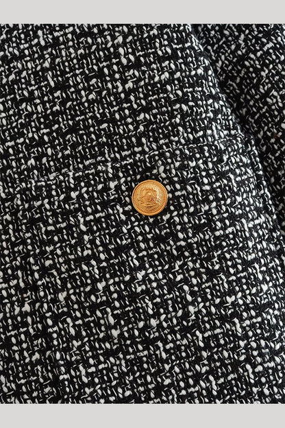 Solid Color Textured Casual Style Top Jacket