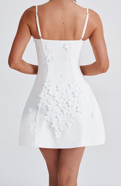Ana Mini Dress - Ivory