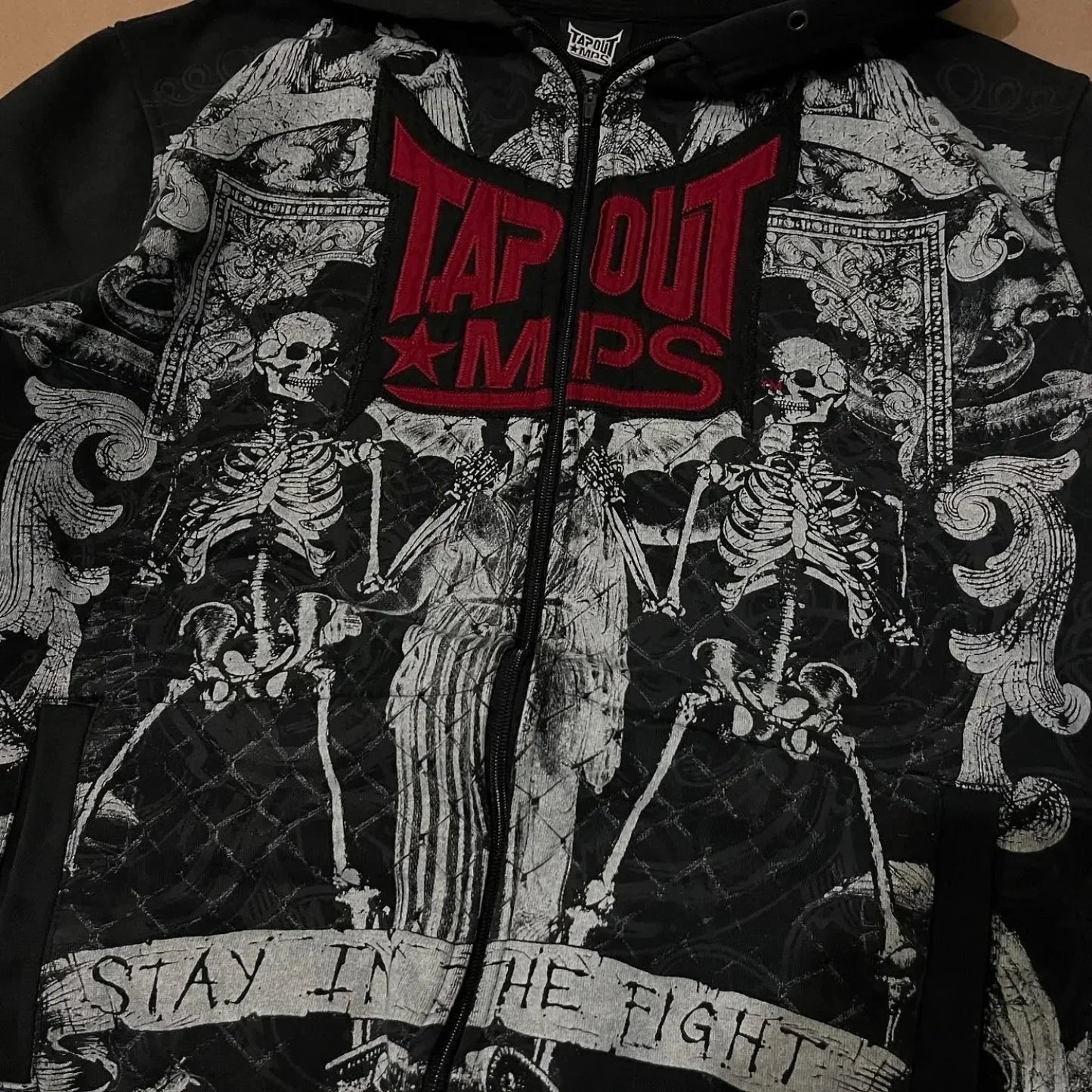 Dark Crimson Letter Antique Hoodie