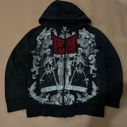 Dark Crimson Letter Antique Hoodie