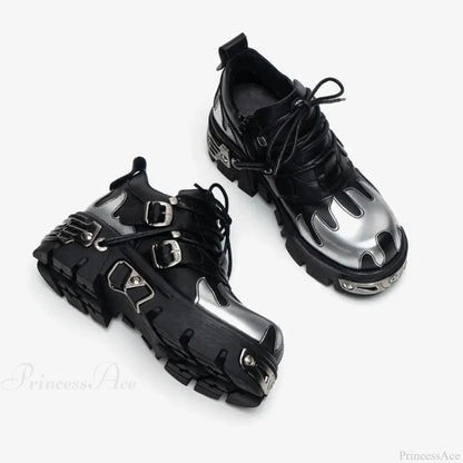 Dark Fire Carved Elevated Sneaker