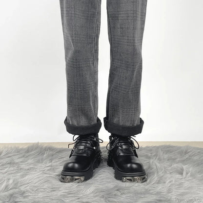 Dark Fire Carved Elevated Sneaker