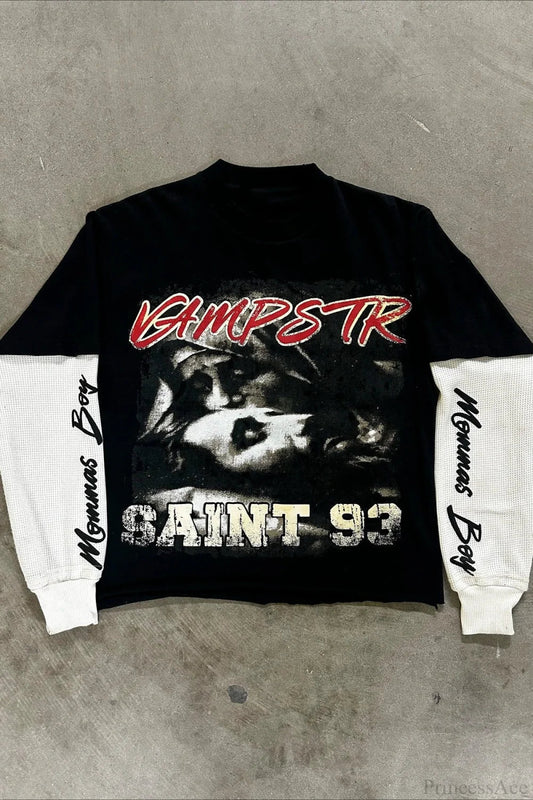 Dark Futuristic Counterfeit 2-Part Hoodie