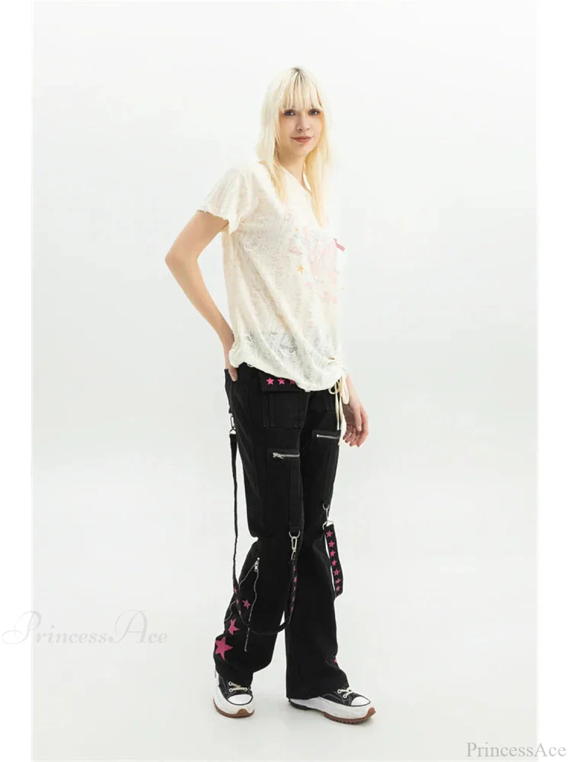Dark Medieval Loose Cargo Pant