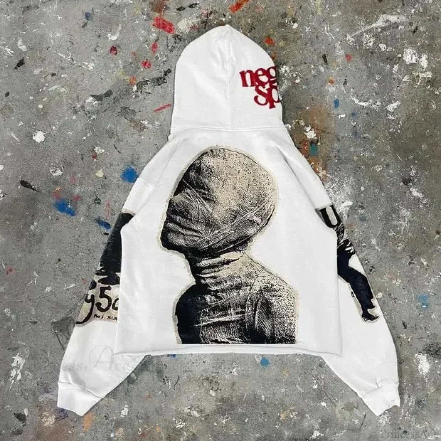 Dark Mummy Visual Pullover Hoodie