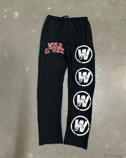 Dark Printed Design Pullover Hoodie