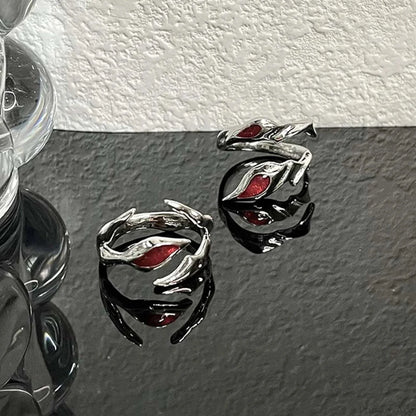 Dark Red Crystal Band