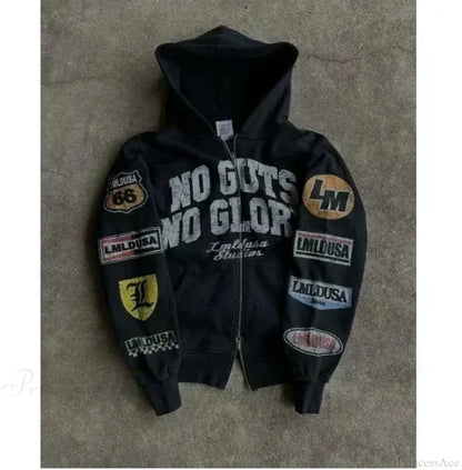 Dark Star Patch Huge Hoodie