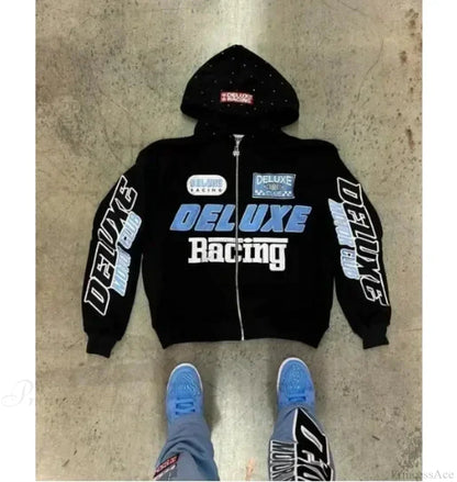 Dark Star Patch Huge Hoodie