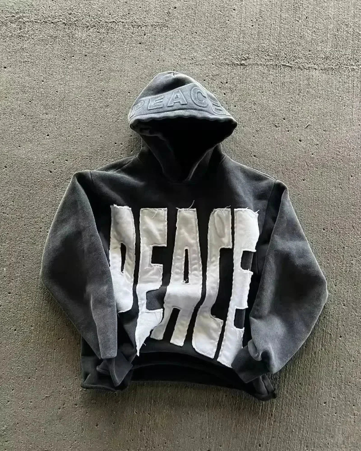 Dark Star Patch Huge Hoodie