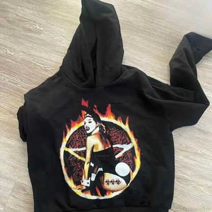 Dark Teeth Visual Pullover Hoodie