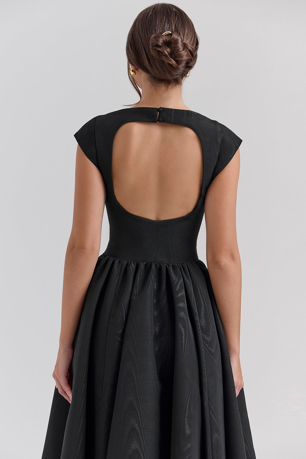Black – Sexy Backless Slim Fit A-Line Dress
