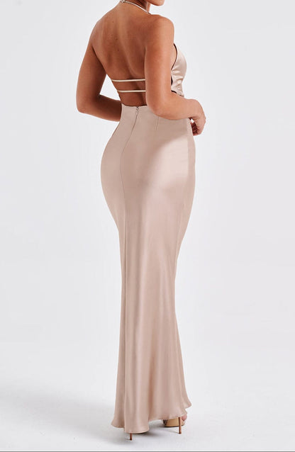 Ana Maxi Dress - Champagne