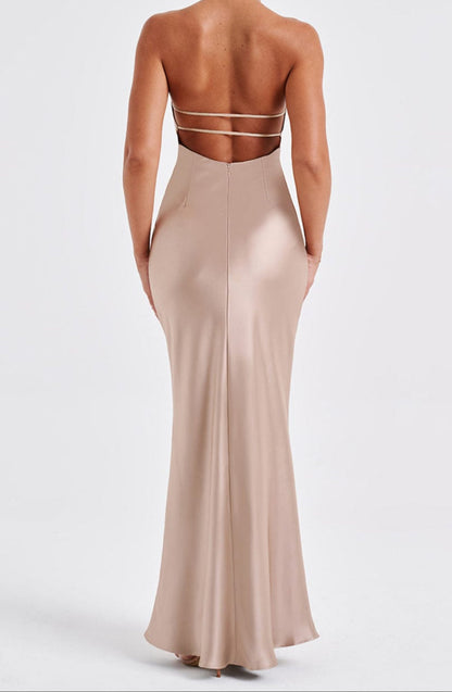 Ana Maxi Dress - Champagne