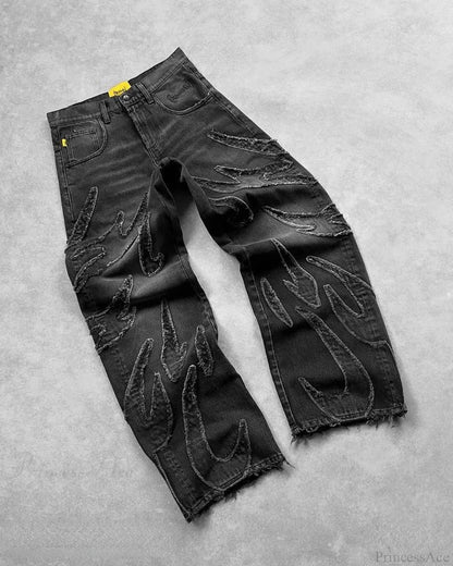 Distressed Gothic Vintage Baggy Pant