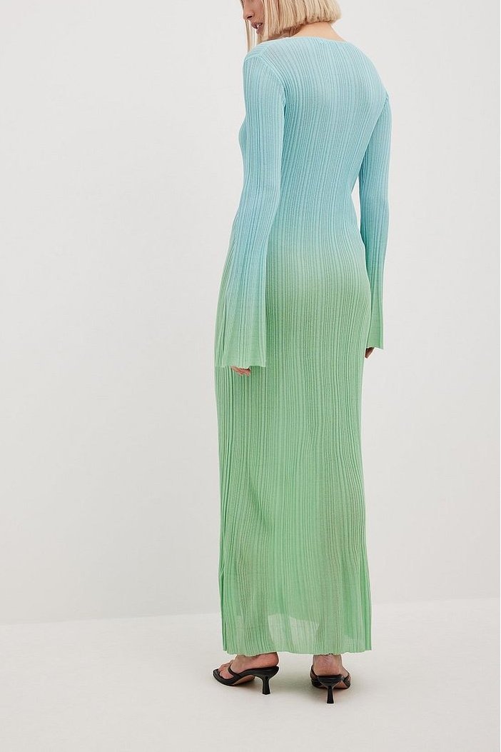 Donna Gradient Maxi Knit Dress