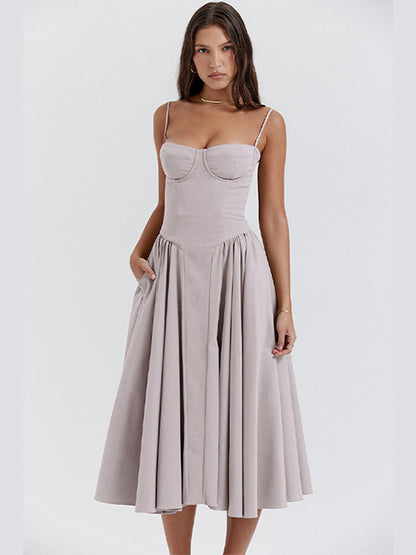 Claire - Waist Shaper Sundress