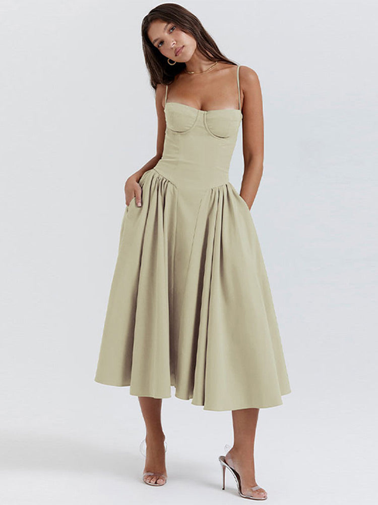Claire - Waist Shaper Sundress
