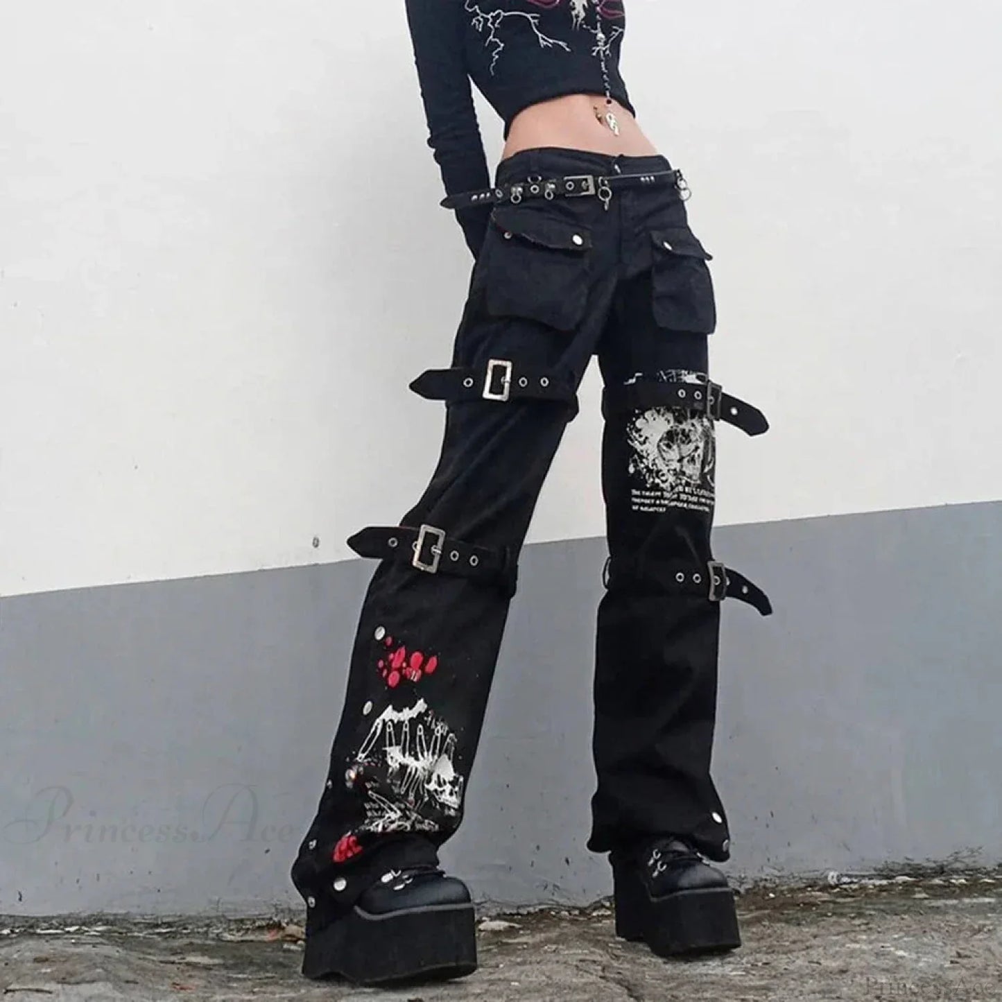 Dress Gothic Denim Rebel Pant